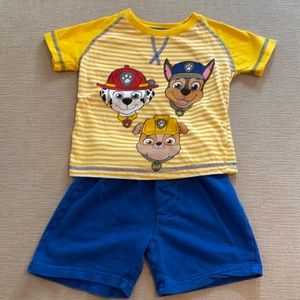 Paw Patrol Toddler Boys Shorts Set